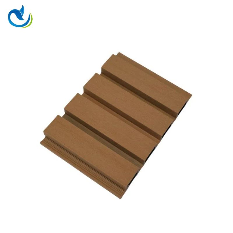 Karbowane listwy okładzinowe ścienne w tle Panele PS